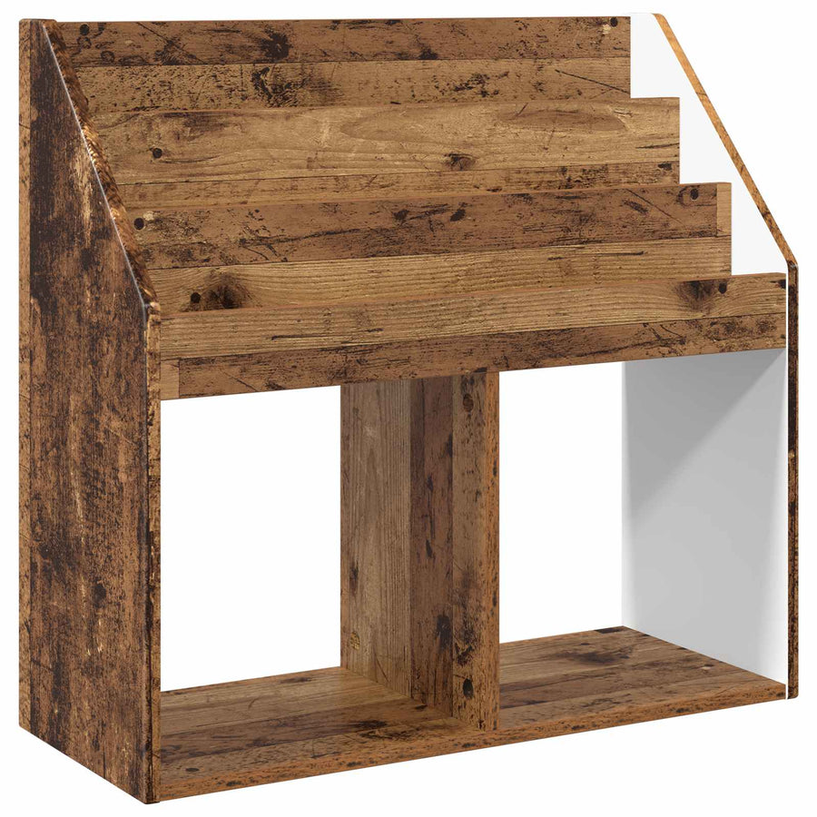 Kinderen Boekenkast Oudhout 72,5 x 29,5 x 69 cm Bewerkt hout