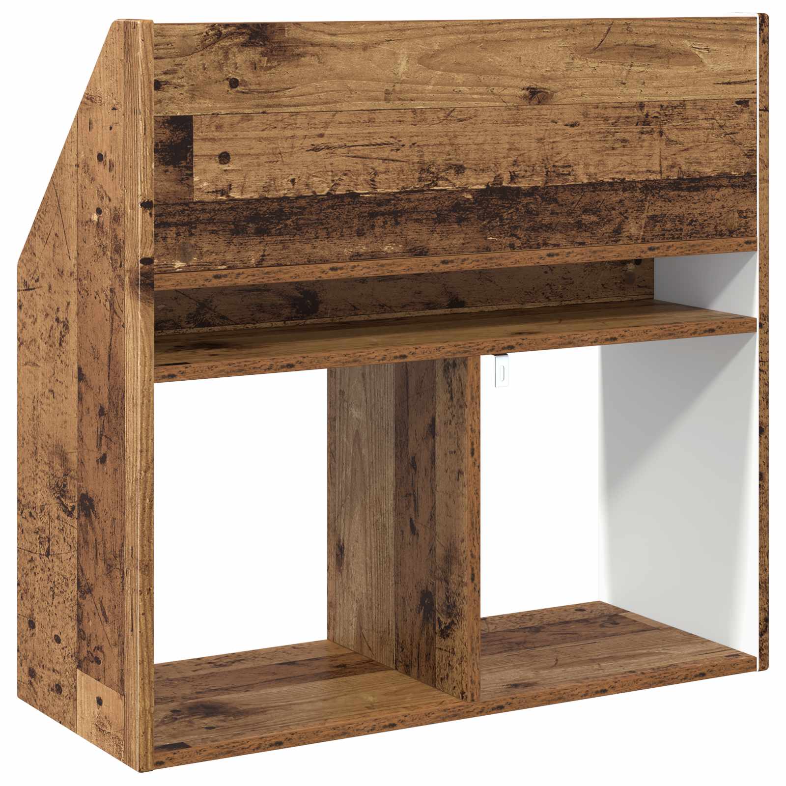 Kinderen Boekenkast Oudhout 72,5 x 29,5 x 69 cm Bewerkt hout