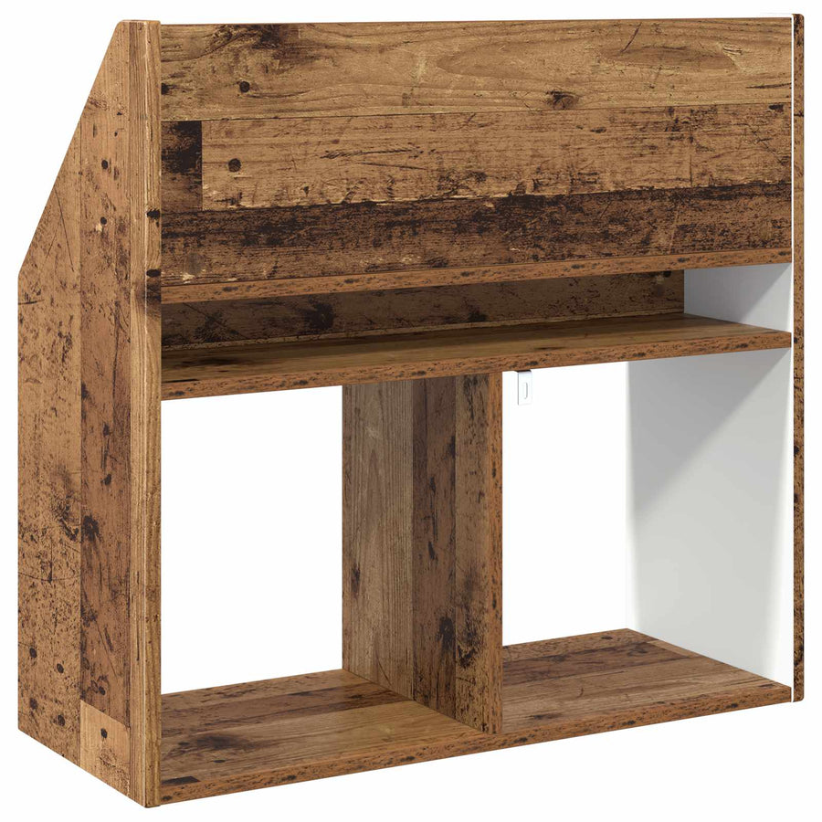 Kinderen Boekenkast Oudhout 72,5 x 29,5 x 69 cm Bewerkt hout