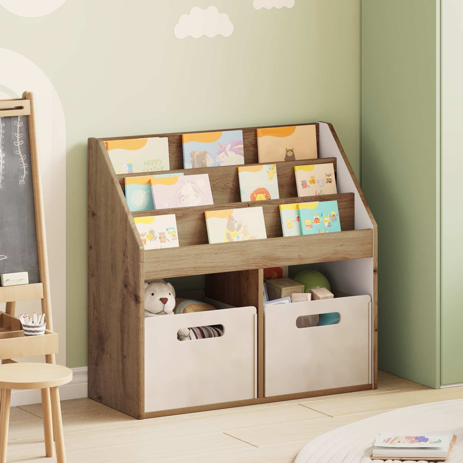 Kinderen Boekenkast Artisan Eiken 72,5 x 29,5 x 69 cm