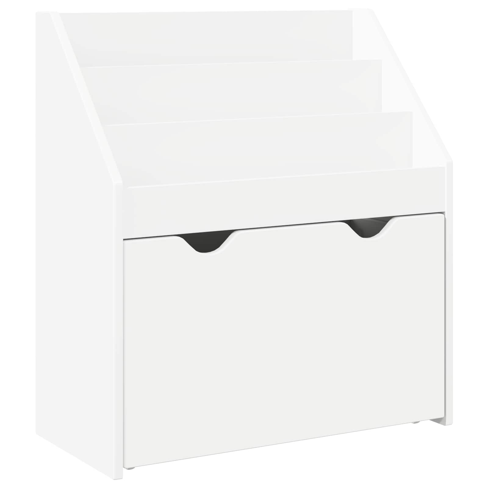 Kinderen Boekenkast met lade Wit 60 x 29,5 x 69 cm Bewerkt hout