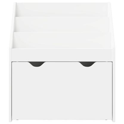 Kinderen Boekenkast met lade Wit 60 x 29,5 x 69 cm Bewerkt hout
