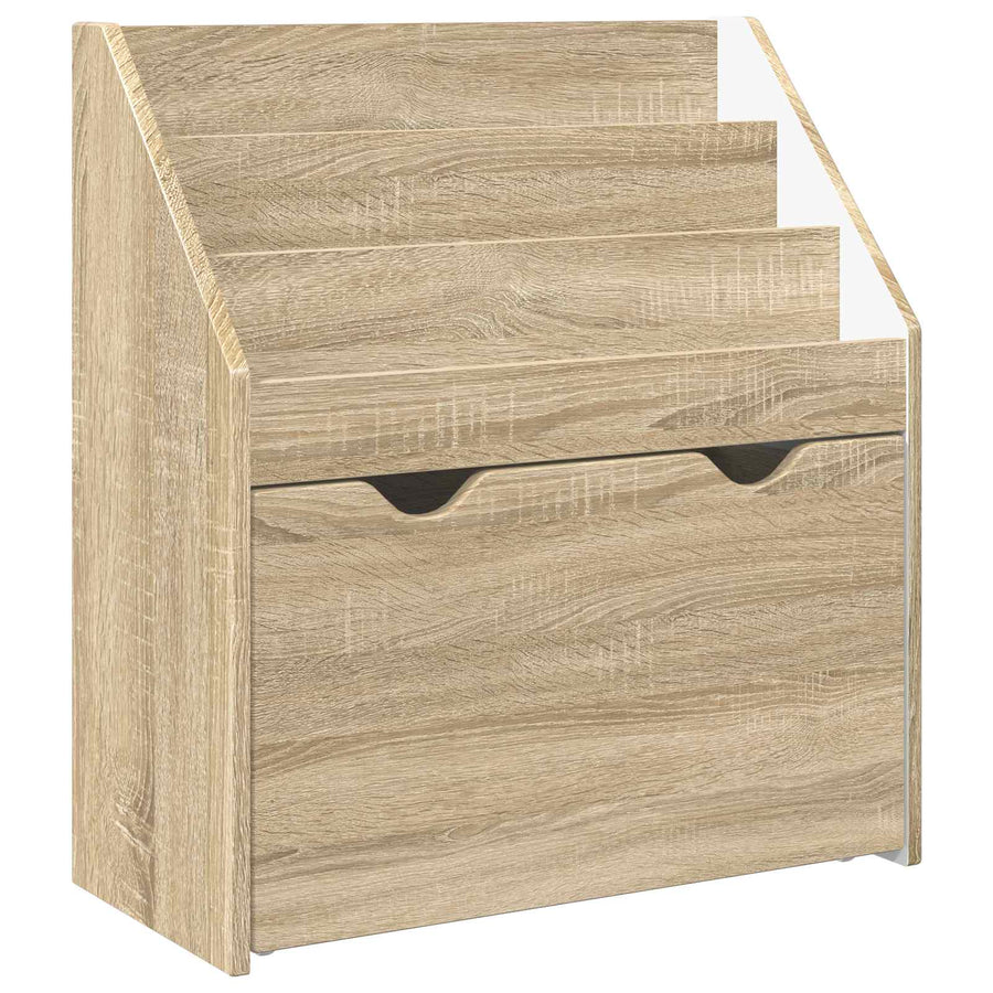 Kinderen Boekenkast Sonoma Eiken 60 x 29,5 x 69 cm Bewerkt hout