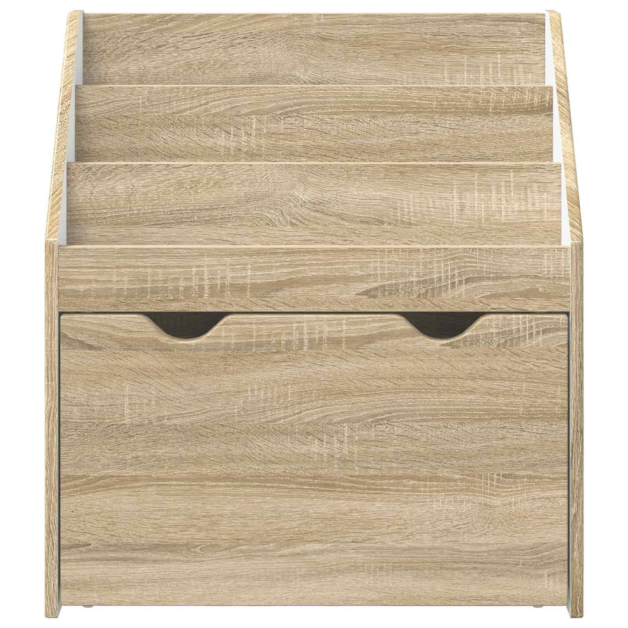 Kinderen Boekenkast Sonoma Eiken 60 x 29,5 x 69 cm Bewerkt hout