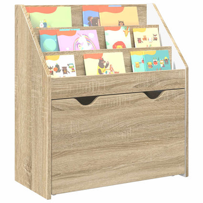 Kinderen Boekenkast Sonoma Eiken 60 x 29,5 x 69 cm Bewerkt hout