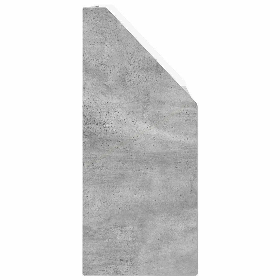 Kinderen Boekenkast Beton Grijs 60 x 29,5 x 69 cm Bewerkt hout