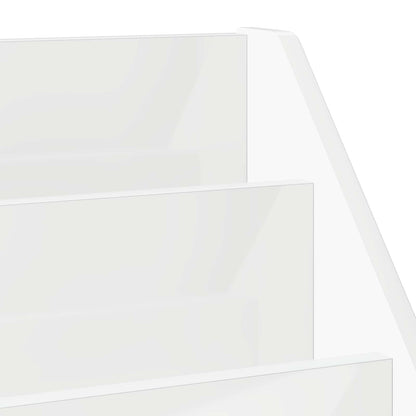 Kinderen Boekenkast met lade Hoogglans wit 60 x 29,5 x 69 cm