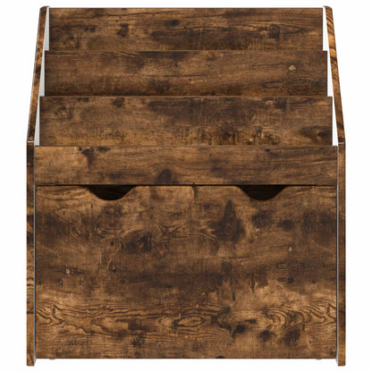 Kinderen Boekenkast met lade Gerookt eiken 60 x 29,5 x 69 cm