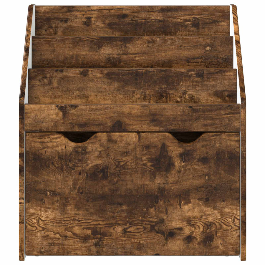 Kinderen Boekenkast met lade Gerookt eiken 60 x 29,5 x 69 cm