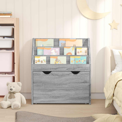 Kinderen Boekenkast Grijs Sonoma 60 x 29,5 x 69 cm Bewerkt hout