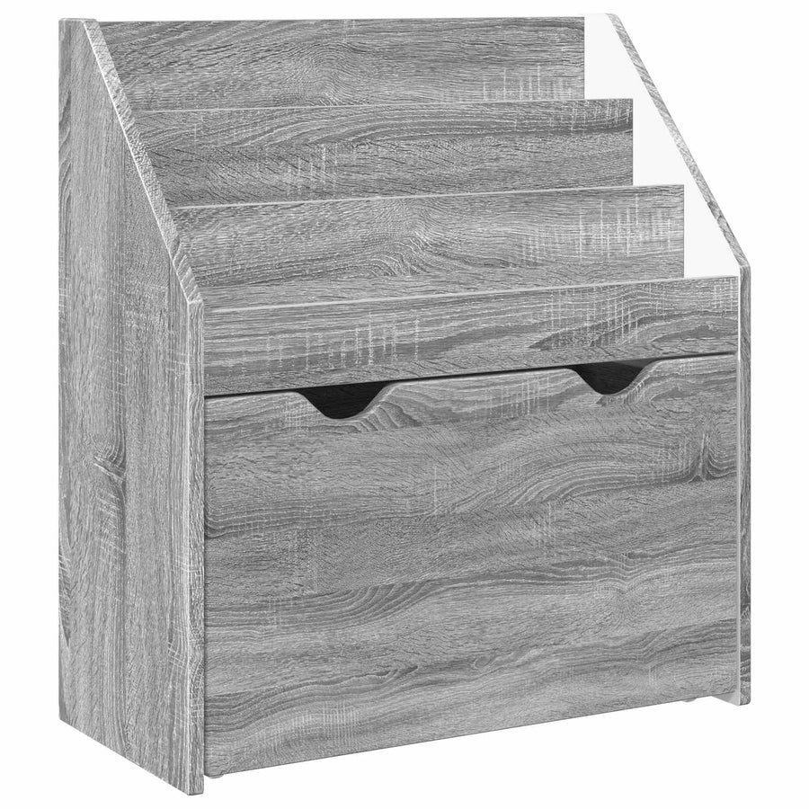Kinderen Boekenkast Grijs Sonoma 60 x 29,5 x 69 cm Bewerkt hout