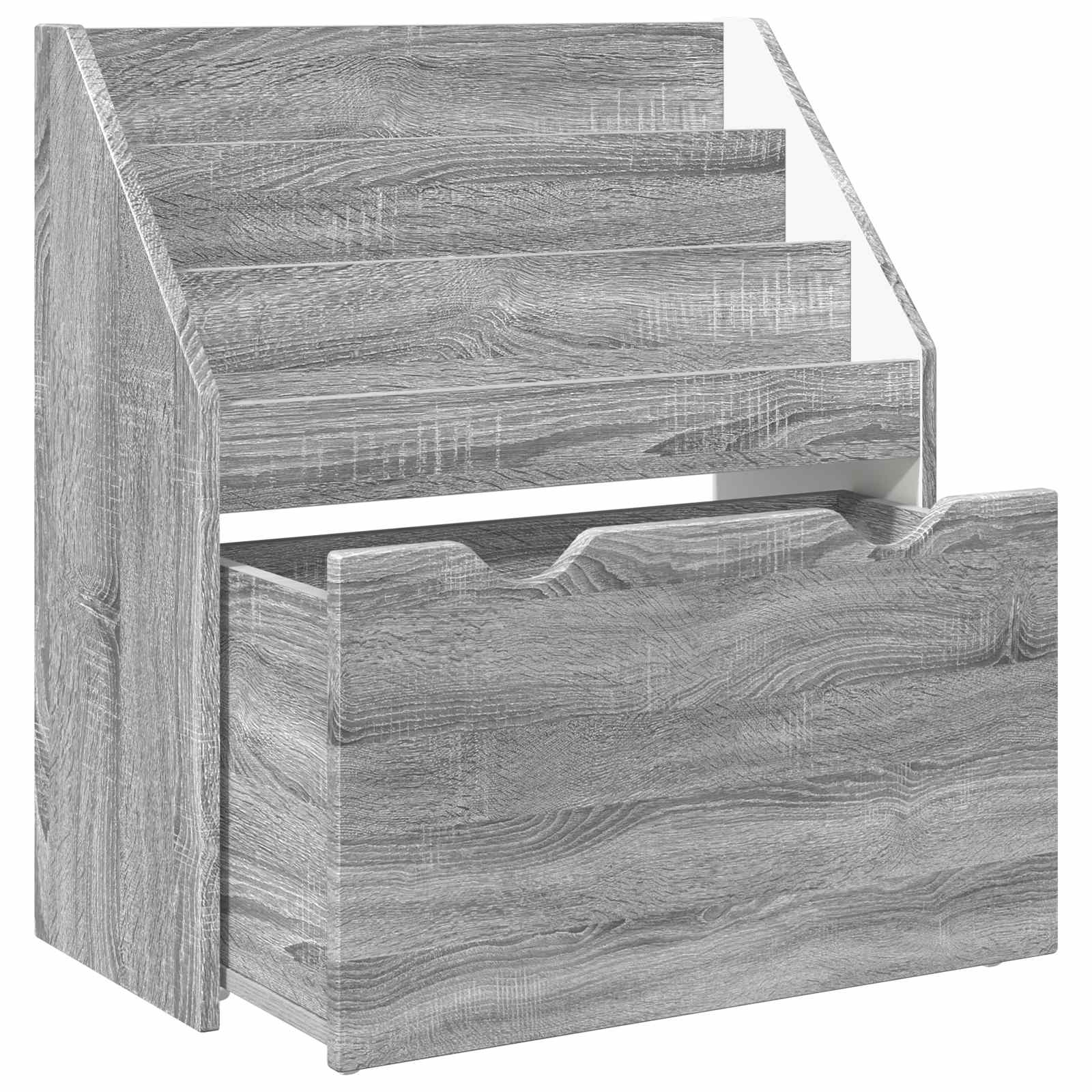Kinderen Boekenkast Grijs Sonoma 60 x 29,5 x 69 cm Bewerkt hout