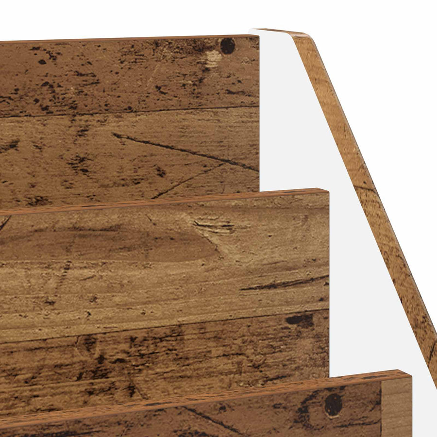 Kinderen Boekenkast Oudhout 60 x 29,5 x 69 cm Bewerkt hout