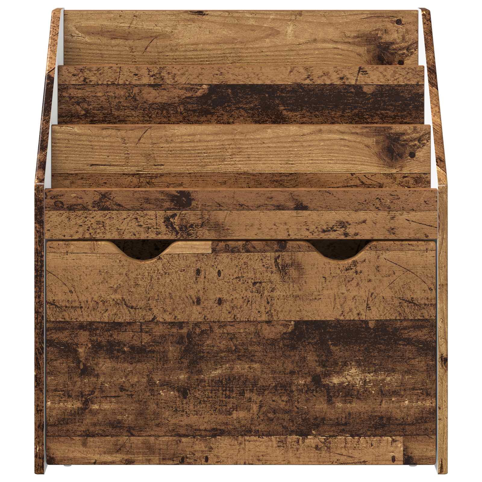 Kinderen Boekenkast Oudhout 60 x 29,5 x 69 cm Bewerkt hout