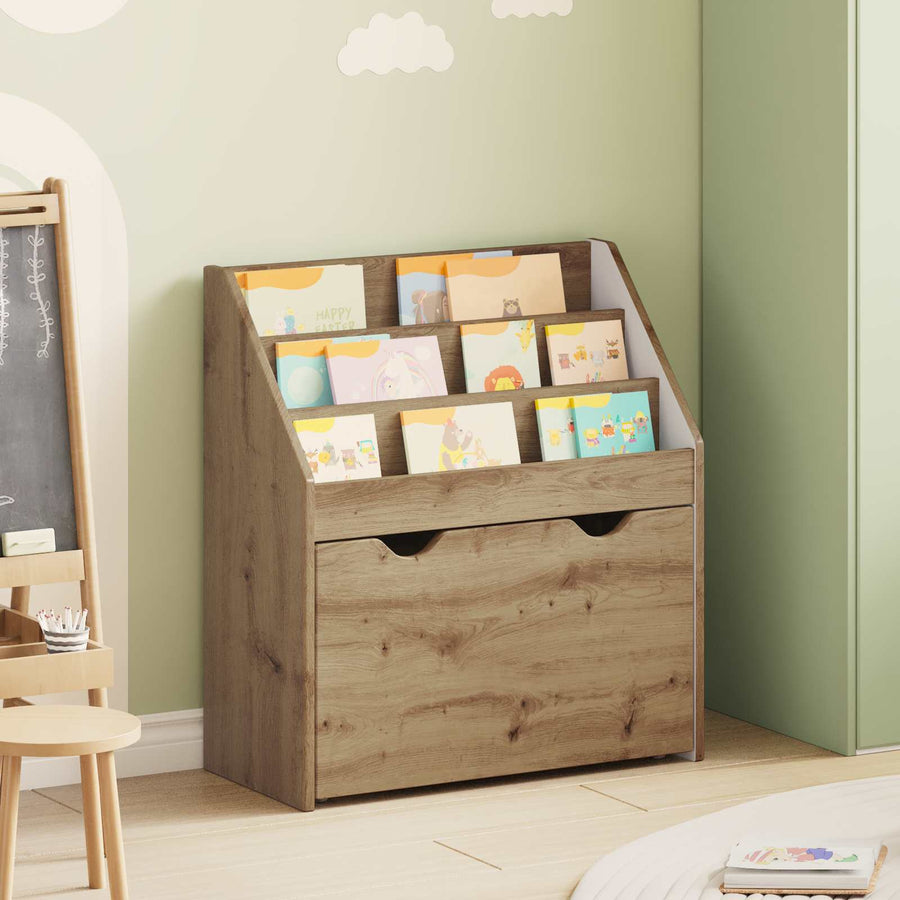 Kinderen Boekenkast met lade Artisan Eiken 60 x 29,5 x 69 cm
