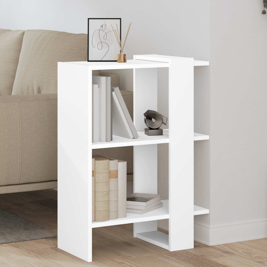 Boekenkast Wit 52 x 25 x 71,5 cm Bewerkt hout