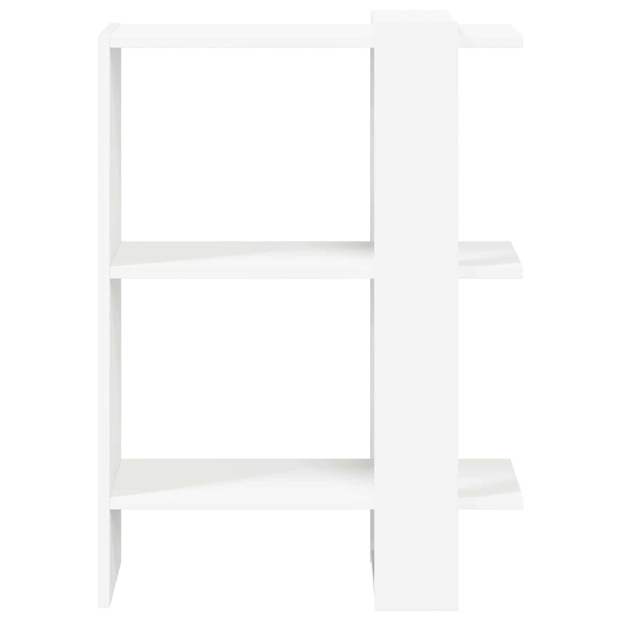 Boekenkast Wit 52 x 25 x 71,5 cm Bewerkt hout