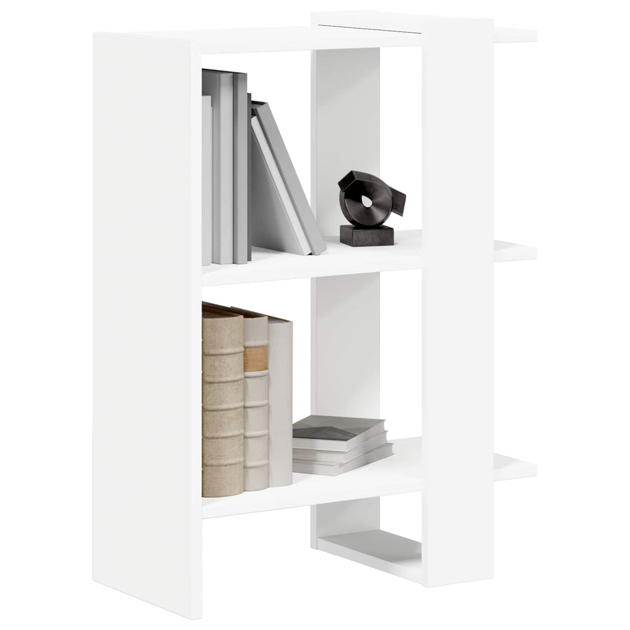Boekenkast Wit 52 x 25 x 71,5 cm Bewerkt hout