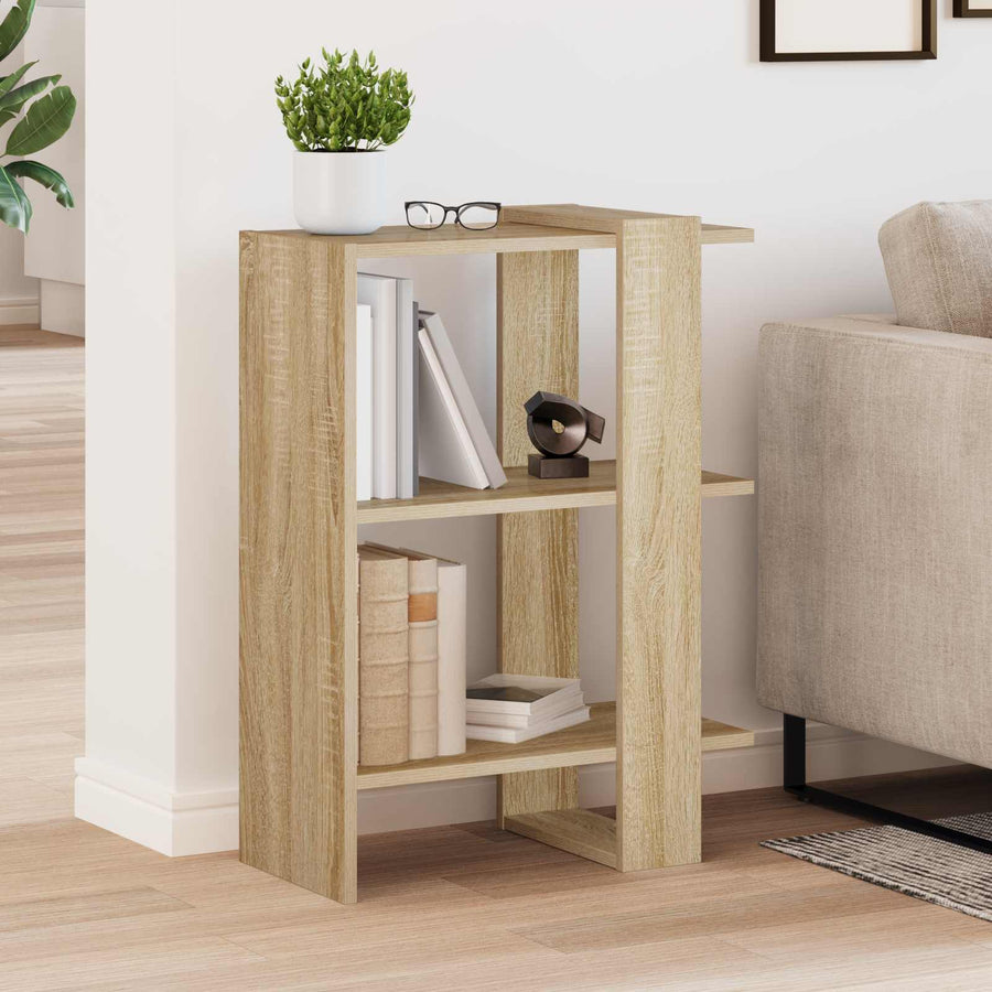 Boekenkast Sonoma Eiken 52 x 25 x 71,5 cm Bewerkt hout