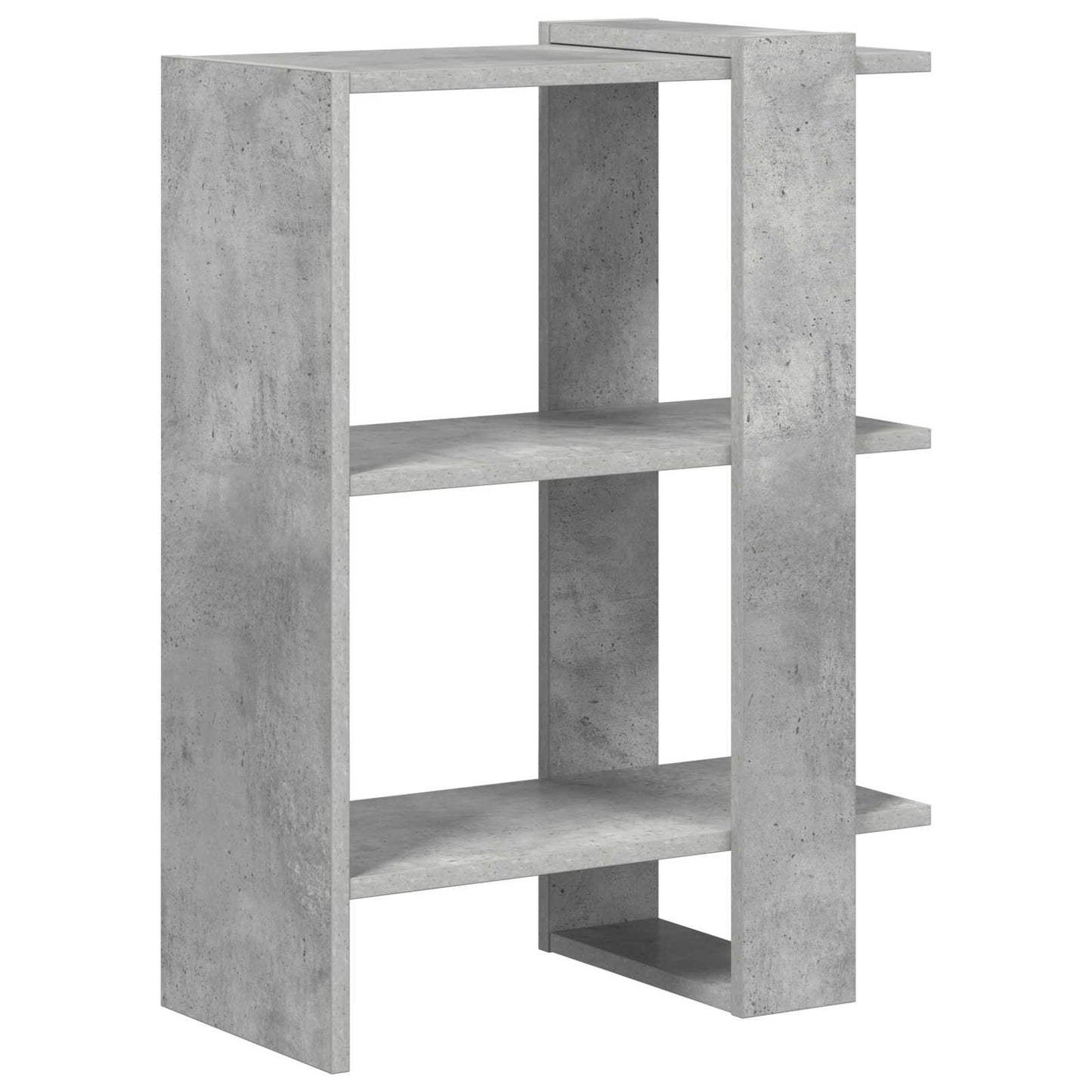 Boekenkast Beton Grijs 52 x 25 x 71,5 cm Bewerkt hout