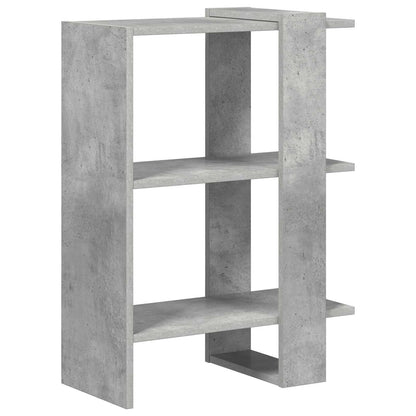 Boekenkast Beton Grijs 52 x 25 x 71,5 cm Bewerkt hout