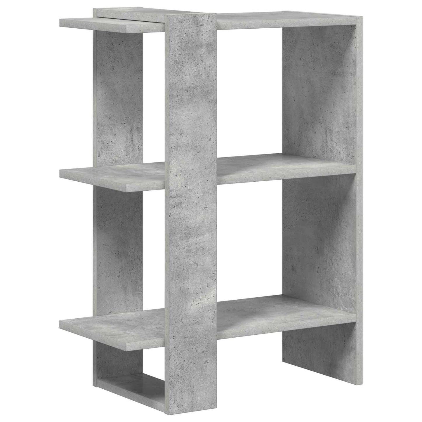 Boekenkast Beton Grijs 52 x 25 x 71,5 cm Bewerkt hout