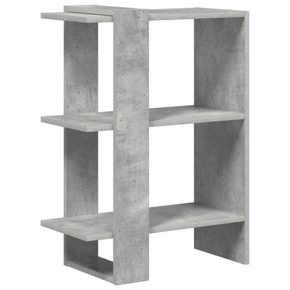 Boekenkast Beton Grijs 52 x 25 x 71,5 cm Bewerkt hout