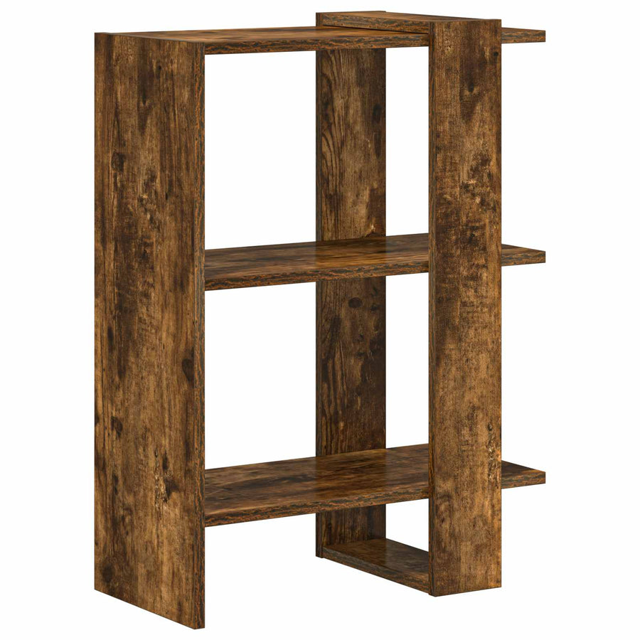 Boekenkast Gerookt eiken 52 x 25 x 71,5 cm Bewerkt hout
