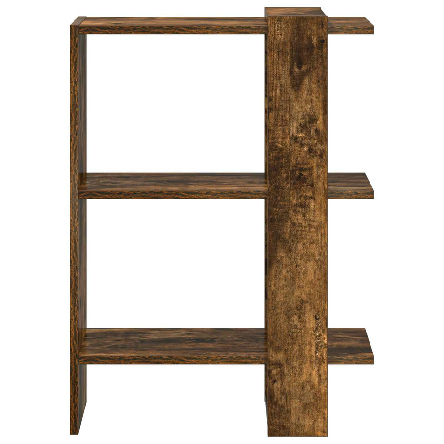 Boekenkast Gerookt eiken 52 x 25 x 71,5 cm Bewerkt hout