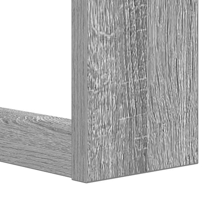 Boekenkast Grijs Sonoma 52 x 25 x 71,5 cm Bewerkt hout