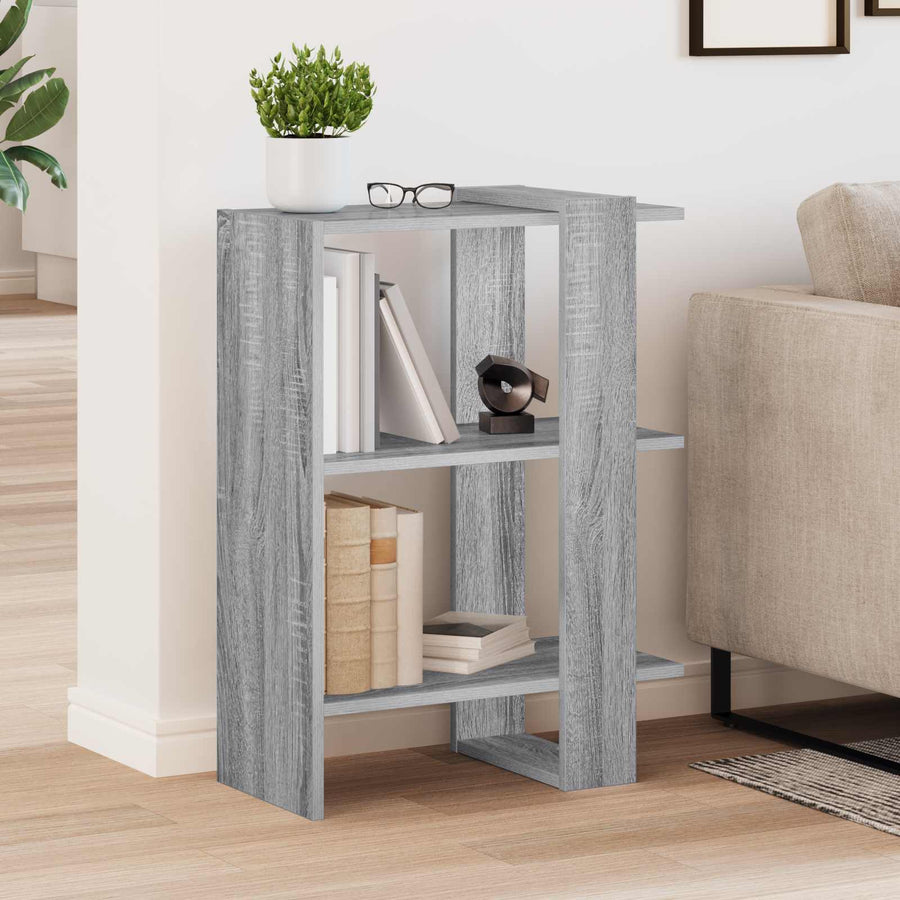 Boekenkast Grijs Sonoma 52 x 25 x 71,5 cm Bewerkt hout