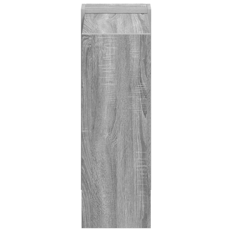 Boekenkast Grijs Sonoma 52 x 25 x 71,5 cm Bewerkt hout
