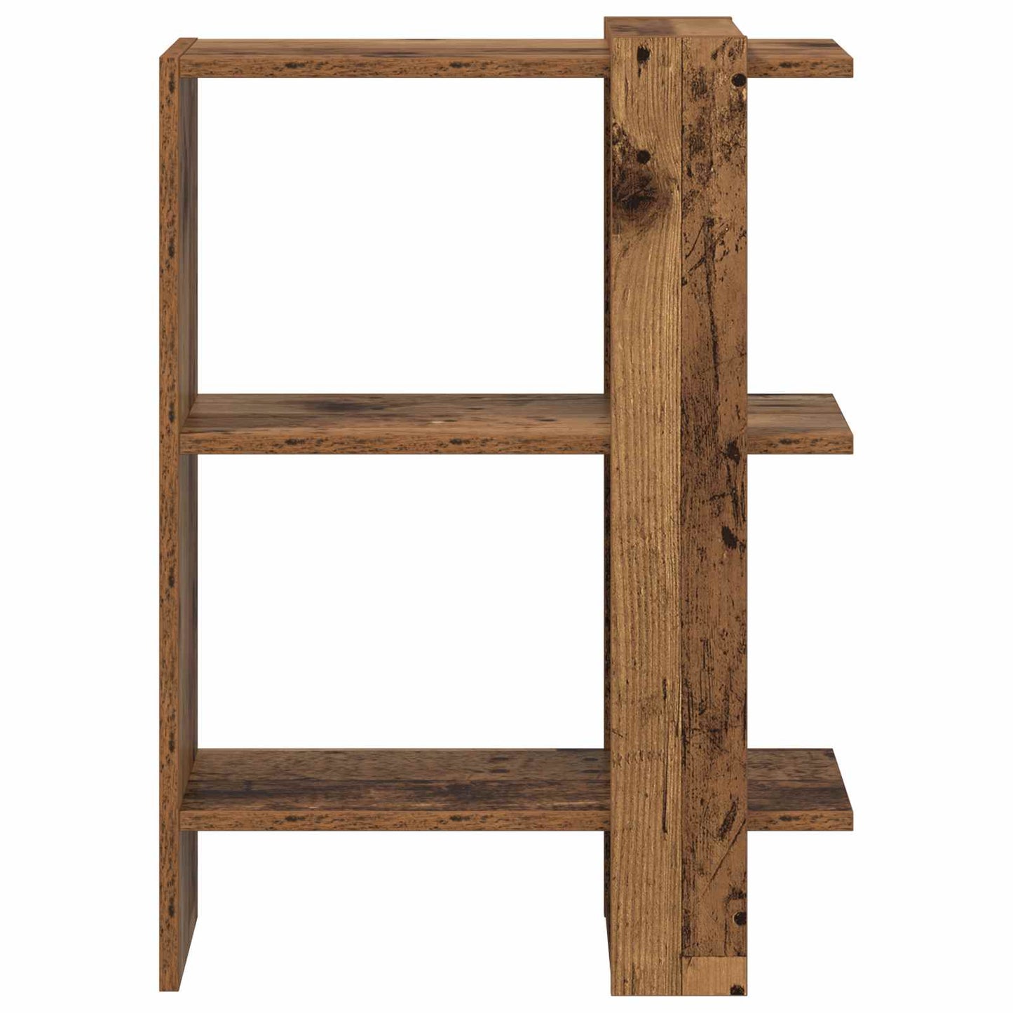Boekenkast Oudhout 52 x 25 x 71,5 cm Bewerkt hout