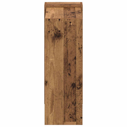 Boekenkast Oudhout 52 x 25 x 71,5 cm Bewerkt hout