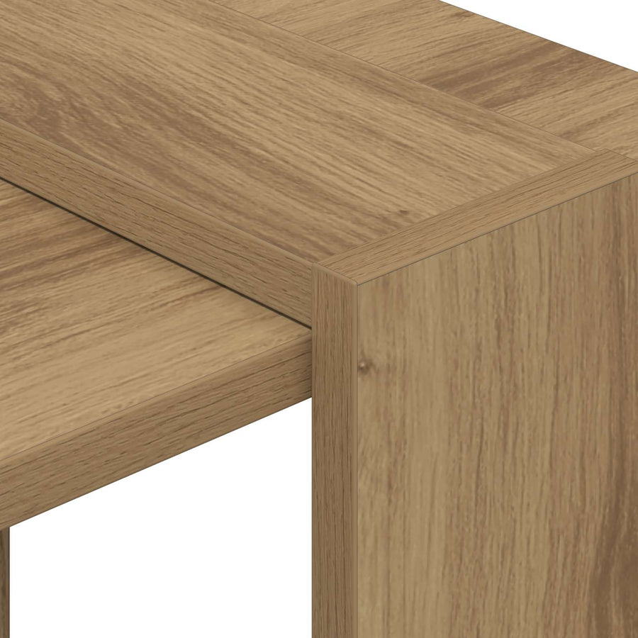 Boekenkast Artisan Eiken 52 x 25 x 71,5 cm Bewerkt hout