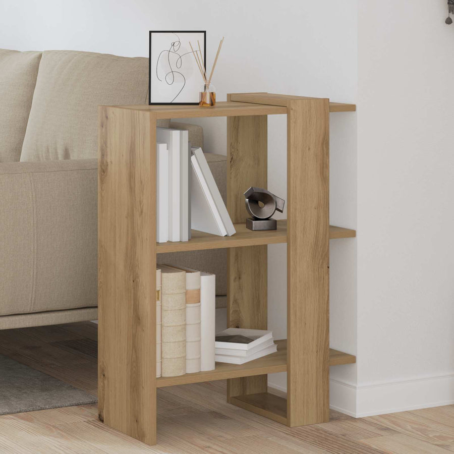 Boekenkast Artisan Eiken 52 x 25 x 71,5 cm Bewerkt hout