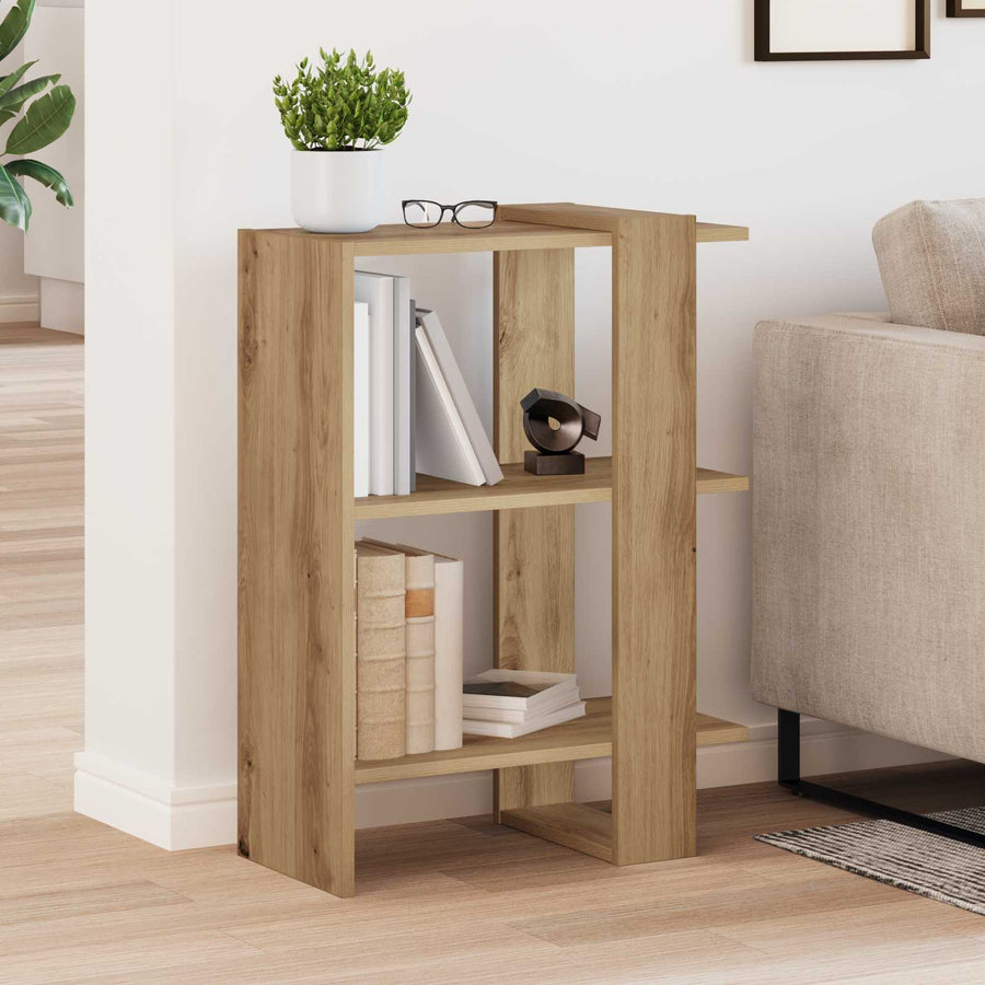 Boekenkast Artisan Eiken 52 x 25 x 71,5 cm Bewerkt hout