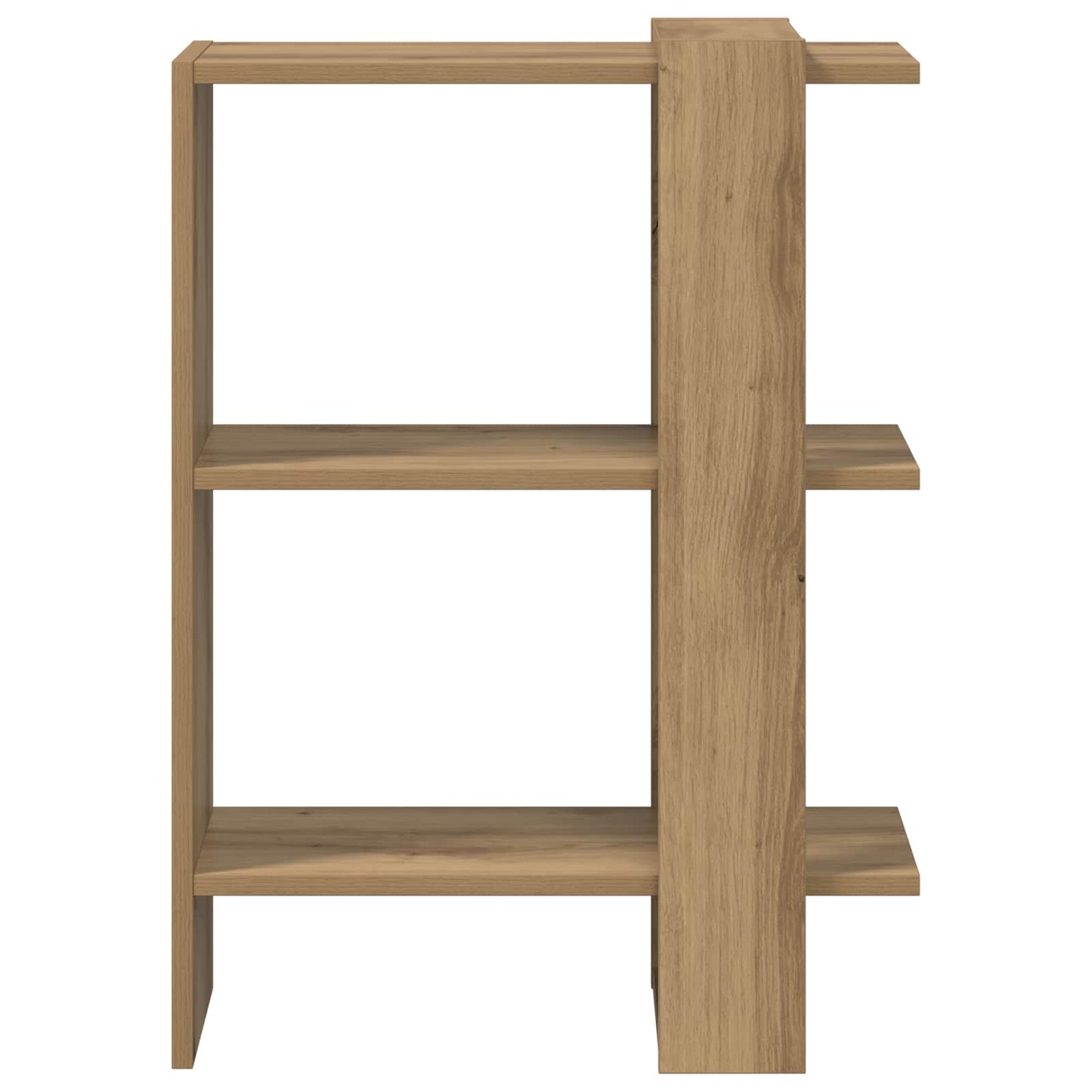 Boekenkast Artisan Eiken 52 x 25 x 71,5 cm Bewerkt hout