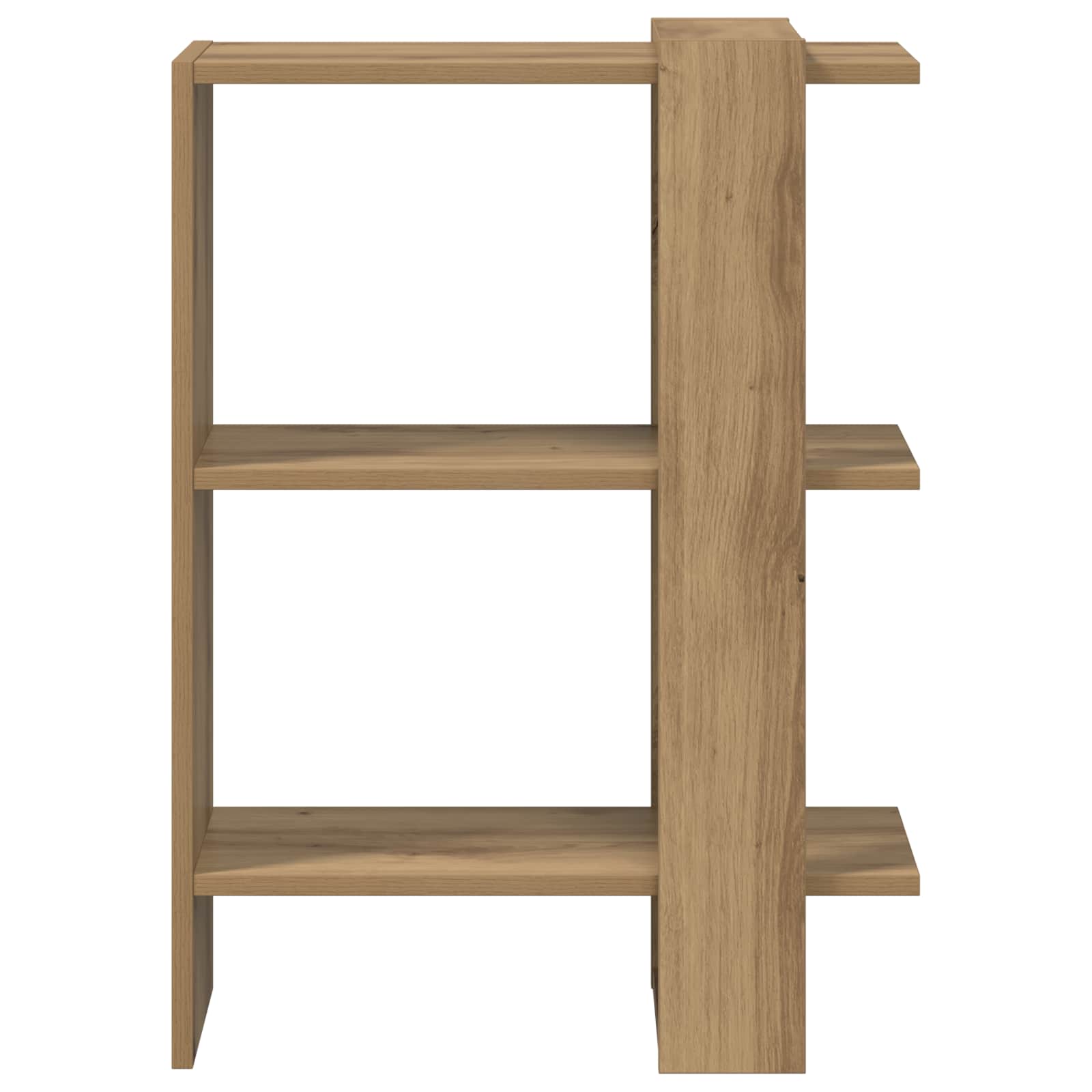 Boekenkast Artisan Eiken 52 x 25 x 71,5 cm Bewerkt hout