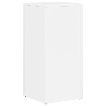 Zijplank Wit 33 x 32 x 70,5 cm Bewerkt hout