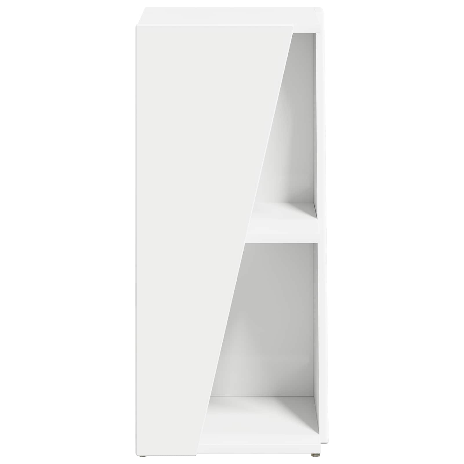 Zijplank Wit 33 x 32 x 70,5 cm Bewerkt hout