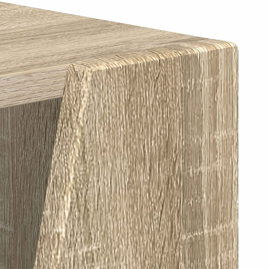 Zijplank Sonoma Eiken 33 x 32 x 70,5 cm Bewerkt hout