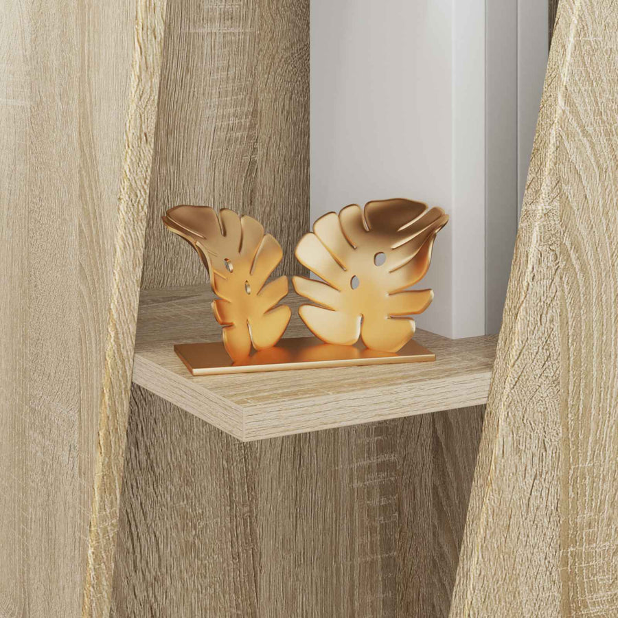 Zijplank Sonoma Eiken 33 x 32 x 70,5 cm Bewerkt hout