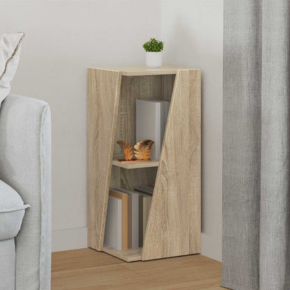 Zijplank Sonoma Eiken 33 x 32 x 70,5 cm Bewerkt hout