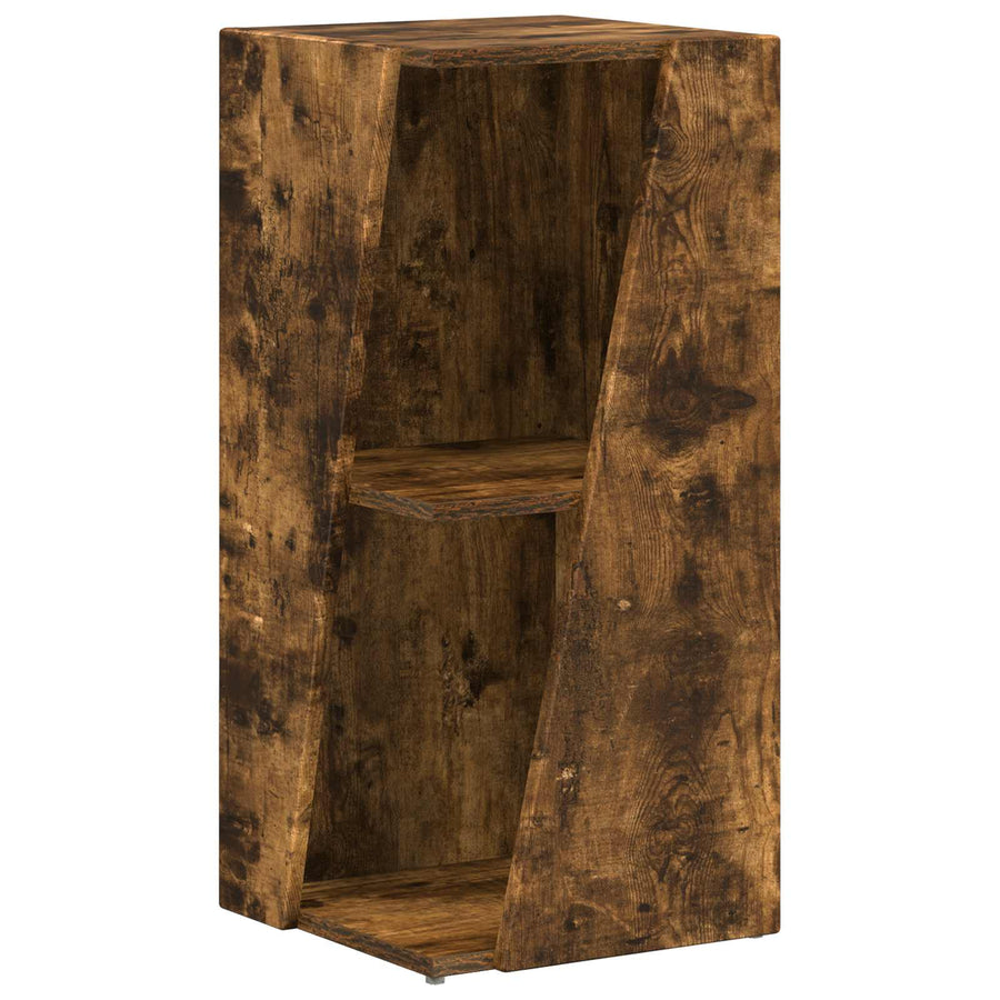 Zijplank Gerookt eiken 33 x 32 x 70,5 cm Bewerkt hout