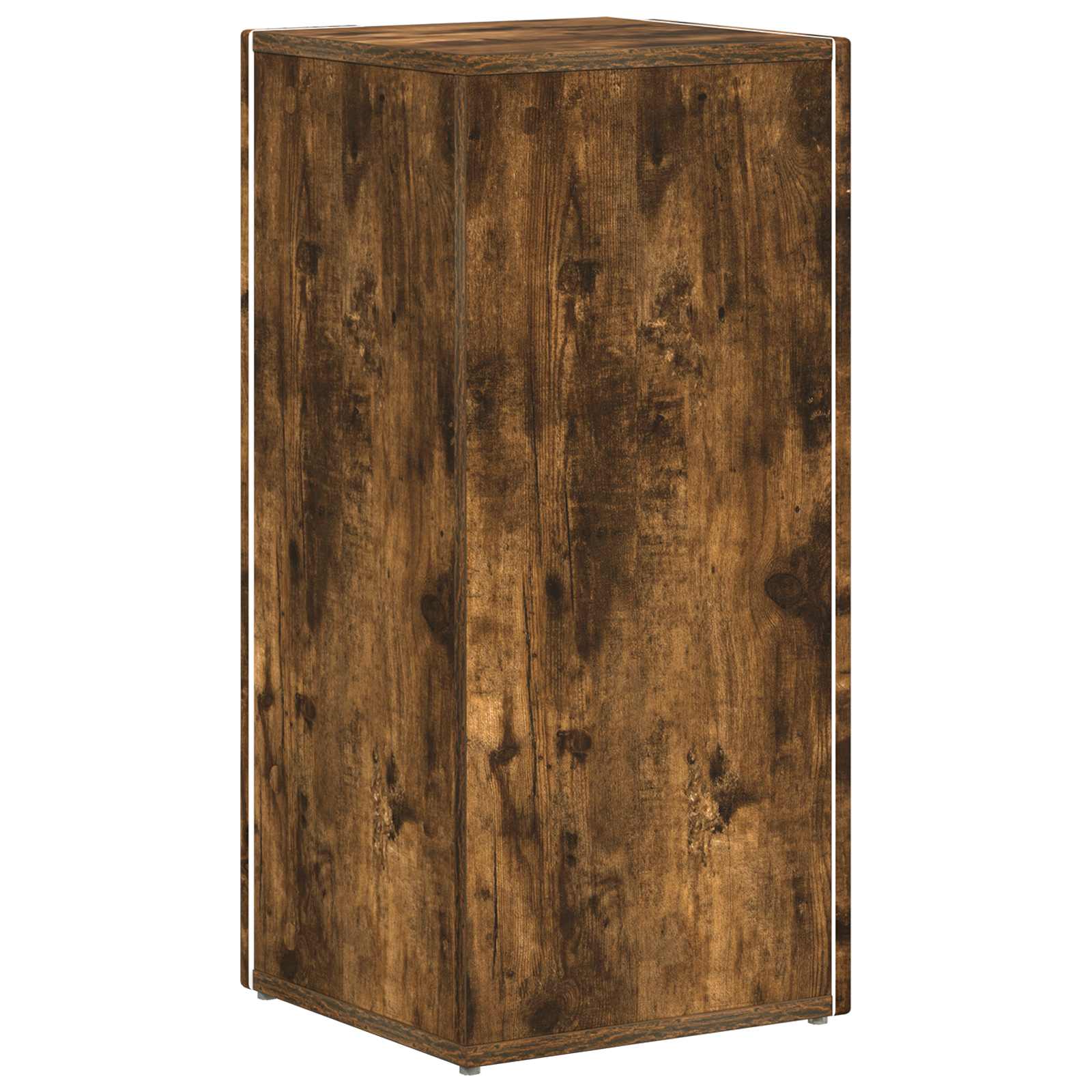 Zijplank Gerookt eiken 33 x 32 x 70,5 cm Bewerkt hout