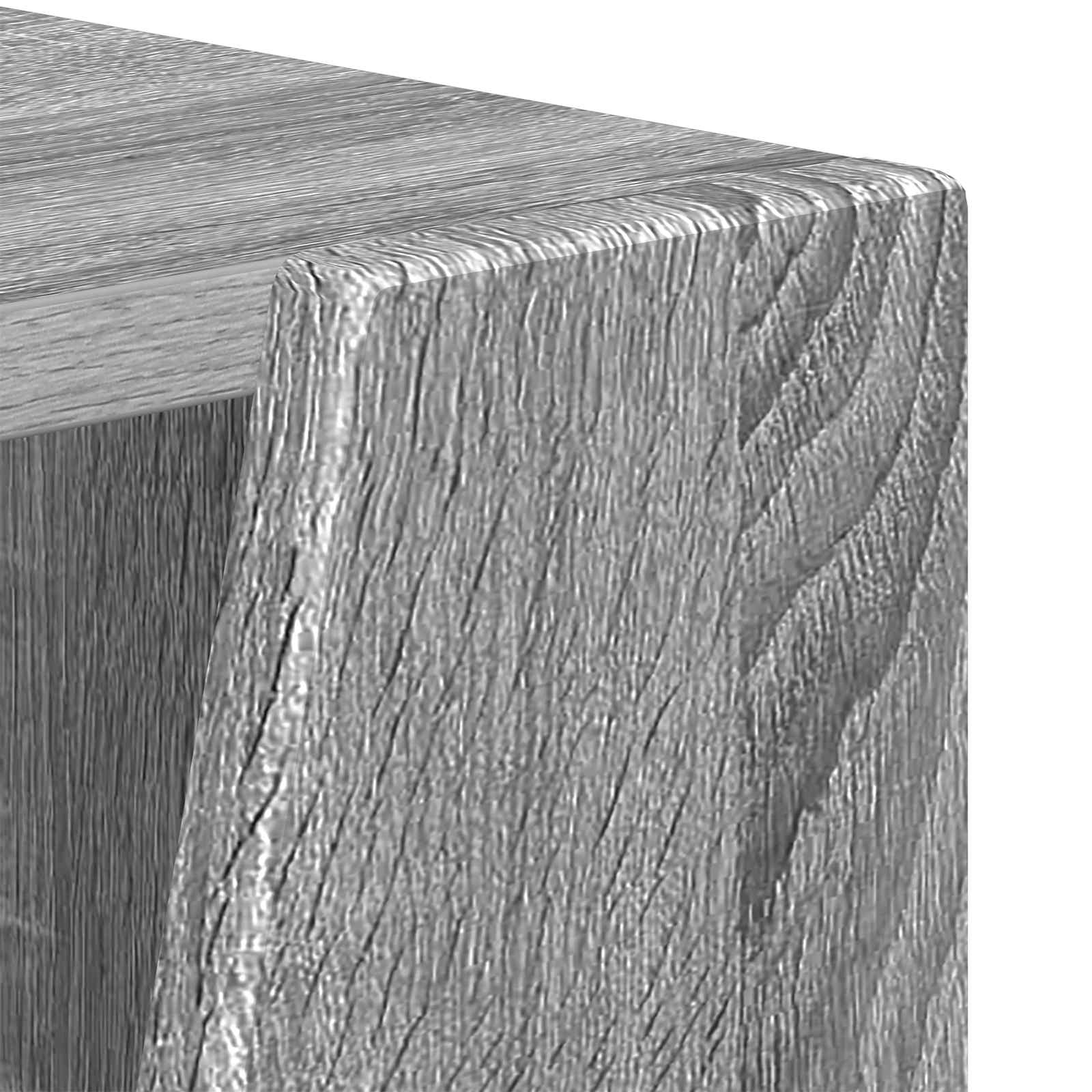 Zijplank Grijs Sonoma 33 x 32 x 70,5 cm Bewerkt hout