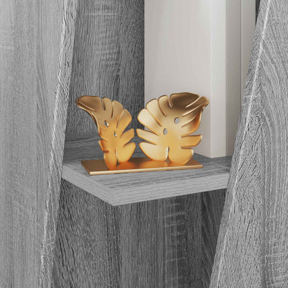 Zijplank Grijs Sonoma 33 x 32 x 70,5 cm Bewerkt hout