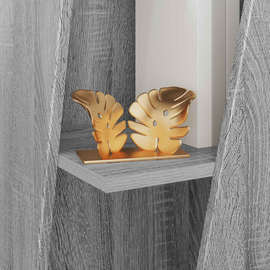 Zijplank Grijs Sonoma 33 x 32 x 70,5 cm Bewerkt hout
