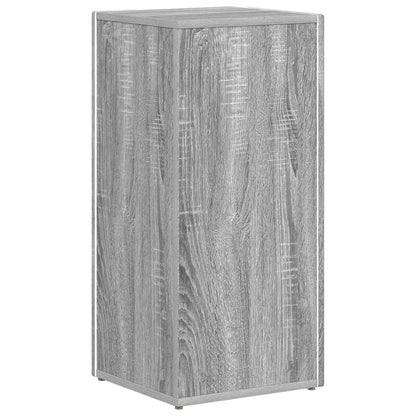 Zijplank Grijs Sonoma 33 x 32 x 70,5 cm Bewerkt hout